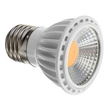 Dimmable E27 5W COB 450-480LM 2700-3500K Warm White Light LED Spot Bulb