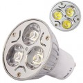 EDISON 6W Led GU10 Bulb 3x2W = 6w, Warm White (Beats 3w and 4w LED GU10 and CFL Fluorescent Energy-Saving GU10 Lamps)