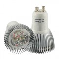 10pcs GU10 4W voltage 100-240V LED Light Bulb Day White 45W Equivalent Energy Saving, Special Offers Available