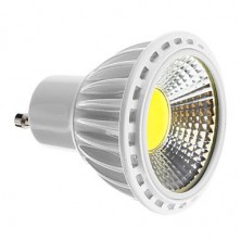 GU10 5W COB 450-480LM 6000-7000K Cool White Light LED Spot Bulb (110-240V)