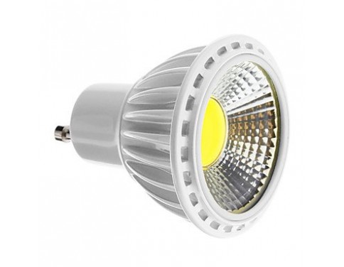 GU10 5W COB 450-480LM 6000-7000K Cool White Light LED Spot Bulb (110-240V)