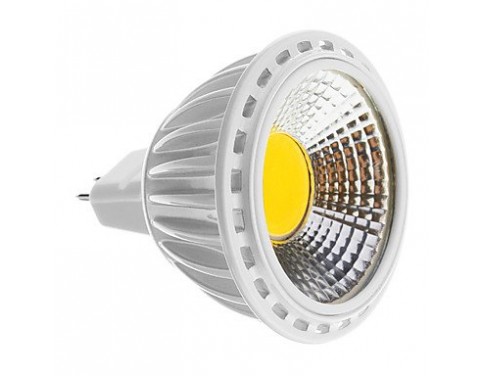 MR16 5W COB 450-480LM 6000-7000K Cool White Light LED Spot Bulb 12V