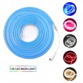 1m LED Light Strips Waterproof Tiktok Lights 120 LEDs SMD3528 12mm Warm White White Red Flexible Creative Cuttable 12 V 1 set