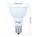 1-pack par16 COB e17 R14 LED spotlight light 7W 2850K warm white 500lm brightest led bulbs AC 110V 60W halogen bulbs replacement