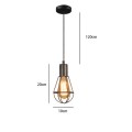 10 cm Single Design Pendant Light Metal Painted Finishes Vintage Nordic Style