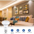 Pack of 6 E17 R14 LED Light Bulb 5w 40w Equivalent Daylight White 5000K Dimmable Reflector Floodlight