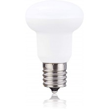 R14 3Watt Edison E17 Bulb Lamp, 30Watt Equivalent Incandescent R14 LED Bulbs 300lumen Daylight White 5000K Ceiling Fan Bulb, 120V Not-Dimmable, 1 Pack