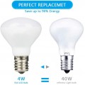 R14 LED Bulb E17 Intermediate Base Mini Reflector Floodlight,4 Watt 400 Lumens,40 Watt Incandescent Equivalent,R14 E17 LED Light Bulb Non-dimmable (4 Pack)