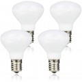 R14 LED Bulb E17 Intermediate Base Mini Reflector Floodlight,4 Watt 400 Lumens,40 Watt Incandescent Equivalent,R14 E17 LED Light Bulb Non-dimmable (4 Pack)