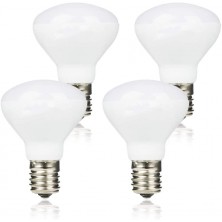 R14 LED Bulb E17 Intermediate Base Mini Reflector Floodlight,4 Watt 400 Lumens,40 Watt Incandescent Equivalent,R14 E17 LED Light Bulb Non-dimmable (4 Pack)