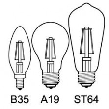 Vintage Style LED Light Bulbs