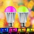 E26 E27 LED Bluetooth Light Bulb A19 RGB Color Changing