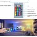 LED Color Changing Light Bulb, 4 Pack 3W Dimmable RGB Light Bulbs, E27 E26 Screw Base RGBW 16 Color with IR Remote Control for Home Bar Party KTV Stage Mood Ambiance Lighting