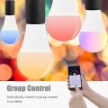 Alexa Smart Bulb White Color Ambiance A21 WiFi LED Light Bulbs, LED Smart Lighting 100W-150W Equivalent, Multicolored RGB Night Light for Bedroom, Cafe, Kitchen, Compatible with Google Assistant