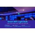 Smart WiFi LED Spot Light Bulb 5W GU10 Dimmable Spotlight RGB + Cool + Warm Light Work with Alexa Echo,Google Home,Compatible with SmartThings, Voice/APP Control, Timer, 2.4GHz Network, 4 Pack