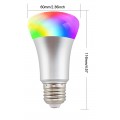 Intekit Smart LED Light Bulb E26 WiFi Multicolor Light Bulb Work with Alexa,Siri, Echo, Google Home (No Hub Required), A19 60W Equivalent RGB Color Changing Bulb (2 Pack)