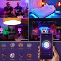 Intekit Smart LED Light Bulb E26 WiFi Multicolor Light Bulb Work with Alexa,Siri, Echo, Google Home (No Hub Required), A19 60W Equivalent RGB Color Changing Bulb (2 Pack)