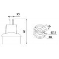 6-pack MR16 to GU10 to MR16 converter adapter MR16 to GU10 Light Bulb Base Adapters/converter to Utilize GU10 Base Bulbs in a MR16 Socket