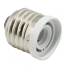 5-Pack Light Bulb Socket Reducer Stadard US Medium Base E26 to Candelabra E12 Adapter
