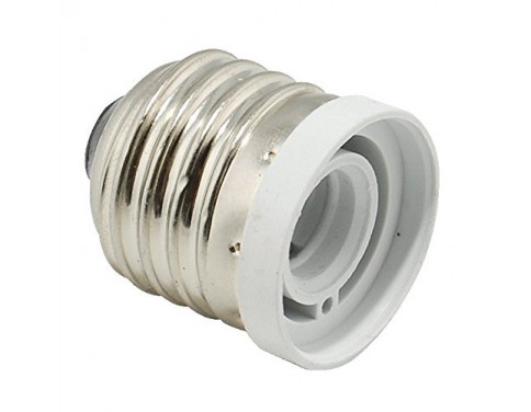 5-Pack Light Bulb Socket Reducer Stadard US Medium Base E26 to Candelabra E12 Adapter