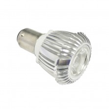 Day White 12v 3 Watt BA15 Bayonet Base Elevator GBF Light Bulb 30 Degree