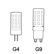 LED Bi-pin Bulbs